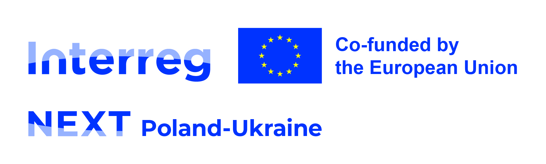 Logotyp Programu Interreg NEXT Polska - Ukraina 2021-2027