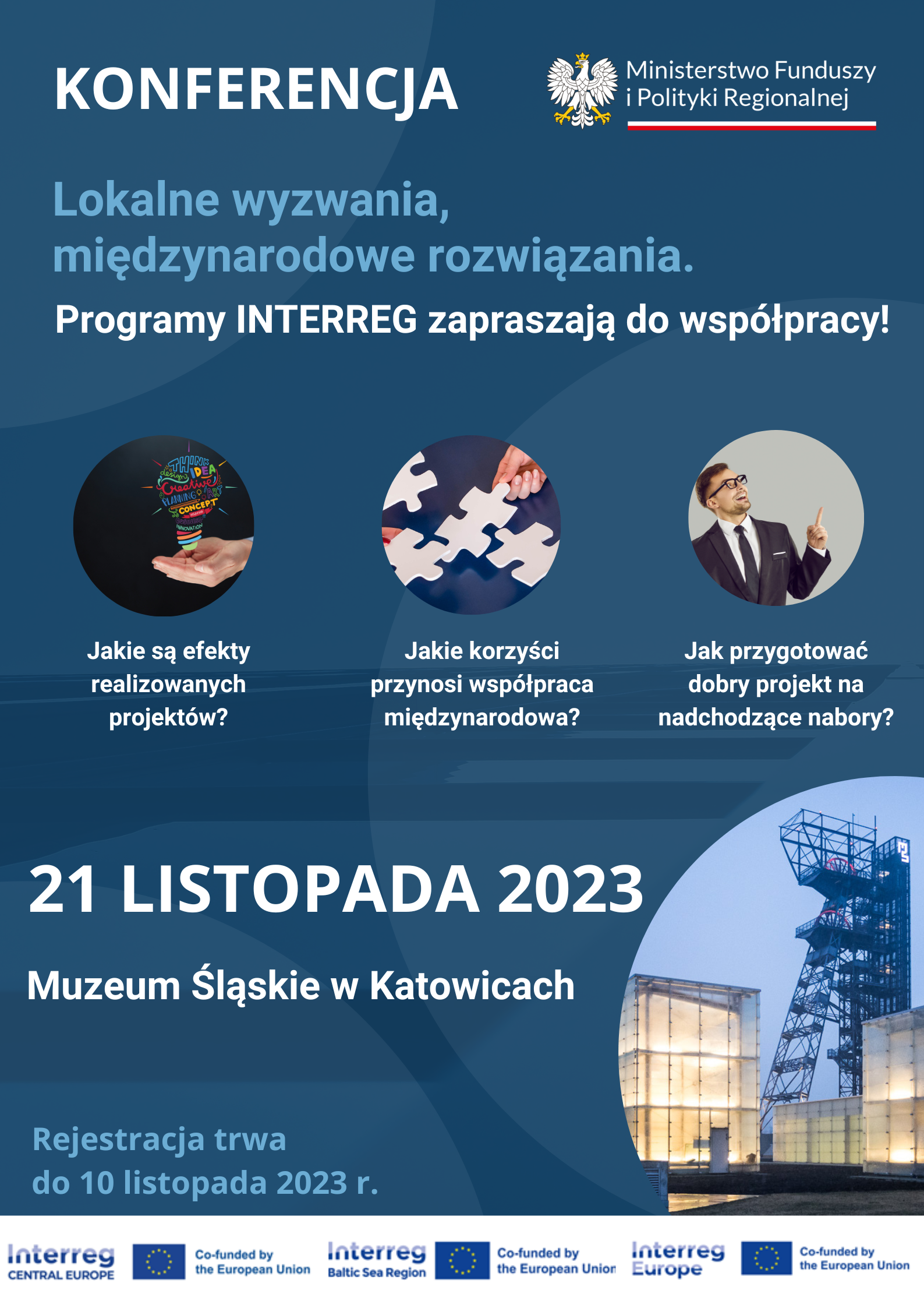 plakat konferencji - 21 listopada 2023 - Katowice