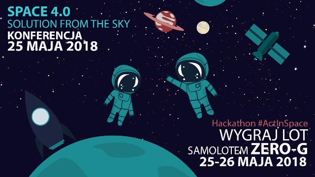Grafika promująca konferencję w Krakowie