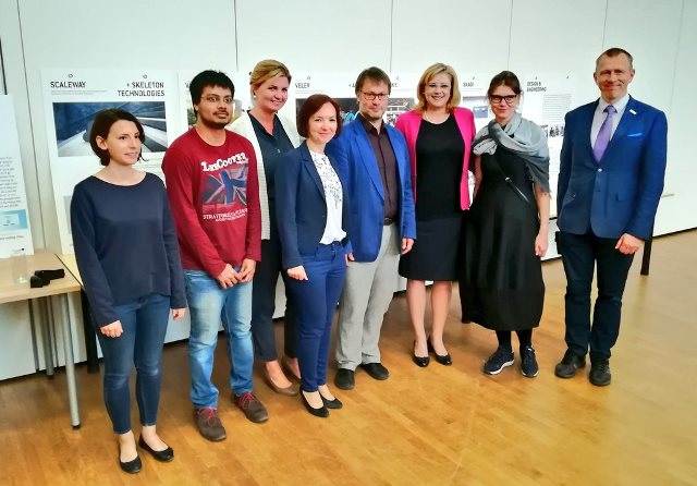 przedstawiciele projektu BaltSe@nioR z Polski, Niemiec oraz Estonii